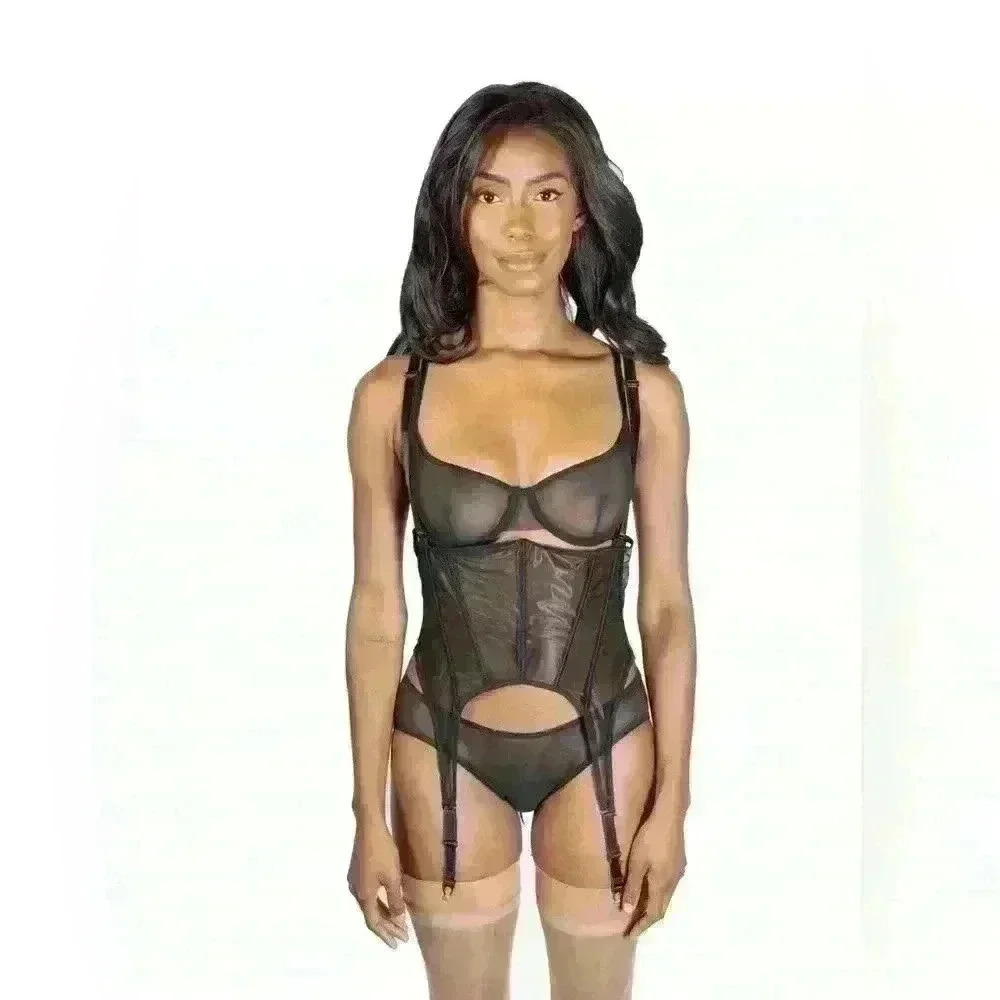 Sheer Corset Beta by Less Is Amor